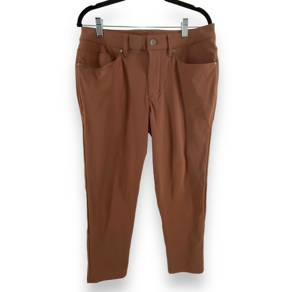 lululemon athletica Other - Lululemon ABC Pant Slim Copper Brown Trousers Men's Size 31